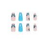 12 Sizes-24 Pcs Press On Nails JP1430