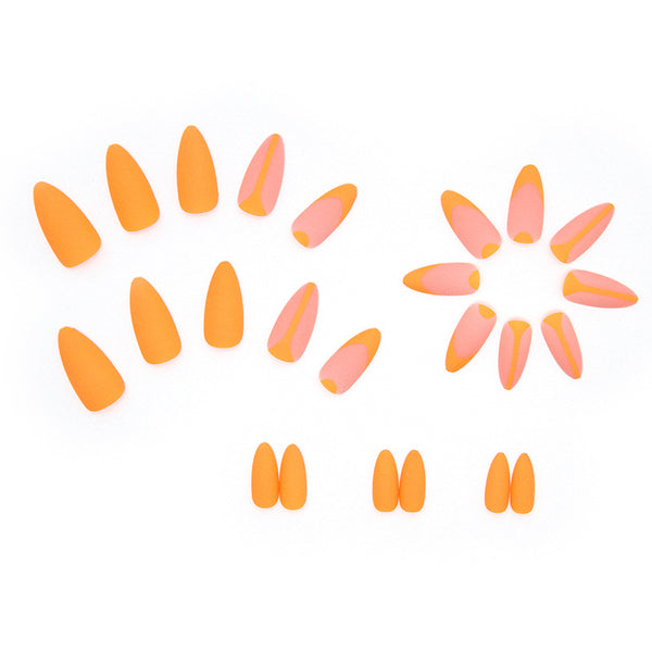 12 Sizes-24 Pcs Press On Nails W224