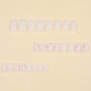 12 Sizes-24 Pcs Press On Nails JP3935