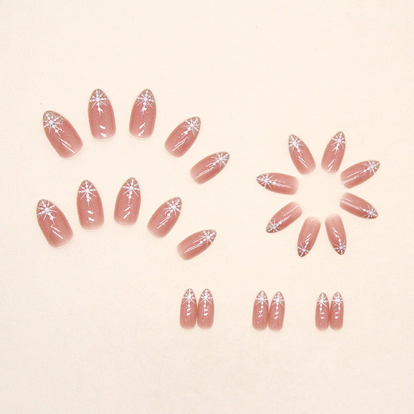 12 Sizes-24 Pcs Press On Nails W285