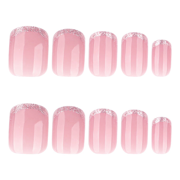12 Sizes-24 Pcs Press On Nails JP4178