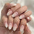 12 Sizes-24 Pcs Press On Nails JP4083