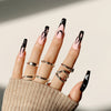 12 Sizes-24 Pcs Press On Nails JP1143