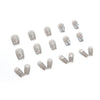 12 Sizes-24 Pcs Press On Nails R647