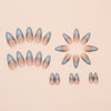 12 Sizes-24 Pcs Press On Nails W1743
