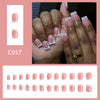 12 Sizes-24 PcsPress On Nails C057