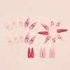 12 Sizes-24 Pcs Press On Nails W936