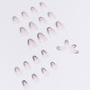 12 Sizes-24 Pcs Press On Nails JP1051