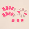 12 Sizes-24 Pcs Press On Nails W949