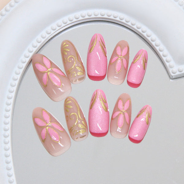 30 Pcs Press On Nails W2104