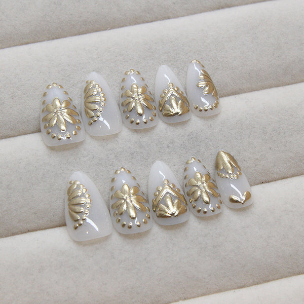 30 Pcs Press On Nails W1735