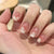 12 Sizes-24 Pcs Press On Nails JL0695