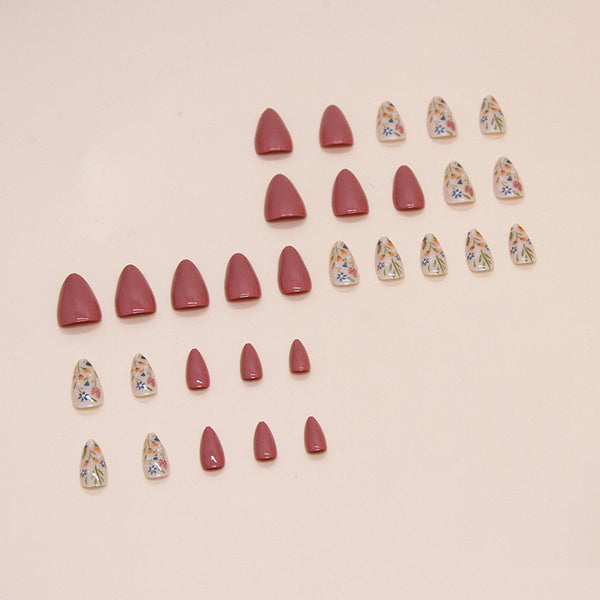 30 Pcs Press On Nails W1584
