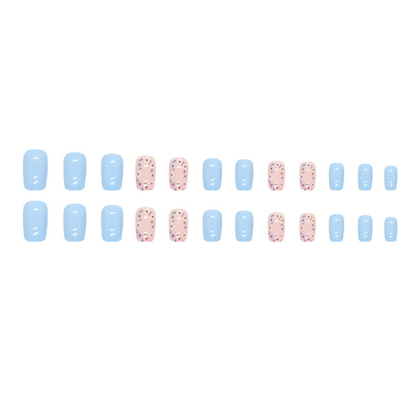 12 Sizes-24 Pcs Press On Nails W661