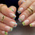 12 Sizes-24 Pcs Press On Nails Y174