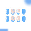 12 Sizes-24 Pcs Press On Nails C1002