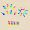 12 Sizes-24 Pcs Press On Nails Y694