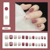 12 Sizes-24 Pcs Press On Nails R161