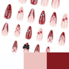 12 Sizes-24 Pcs Press On Nails JP4040