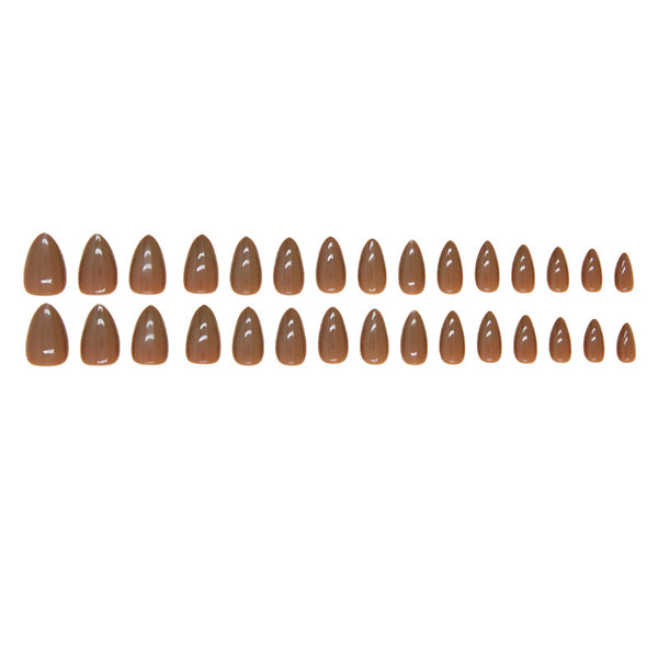 12 Sizes-24 Pcs Press On Nails W1614