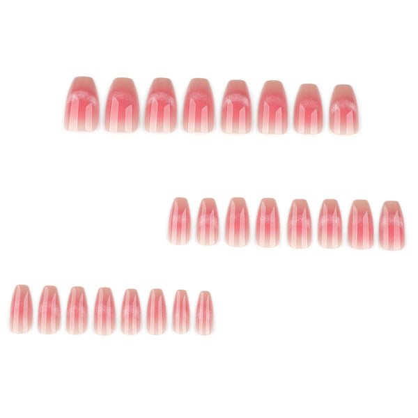 12 Sizes-24 Pcs Press On Nails JP4071