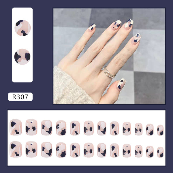 12 Sizes-24 Pcs Press On Nails R281