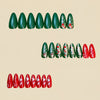 12 Sizes-24 Pcs Press On Nails Y1238