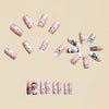 12 Sizes-24 Pcs Press On Nails Y1208