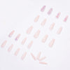 12 Sizes-24 Pcs Press On Nails JP1125