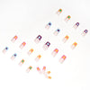 12 Sizes-24 Pcs Press On Nails JP1211