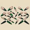 12 Sizes-24 Pcs Press On Nails Y1816