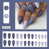 12 Sizes-24 Pcs Press On Nails W1056