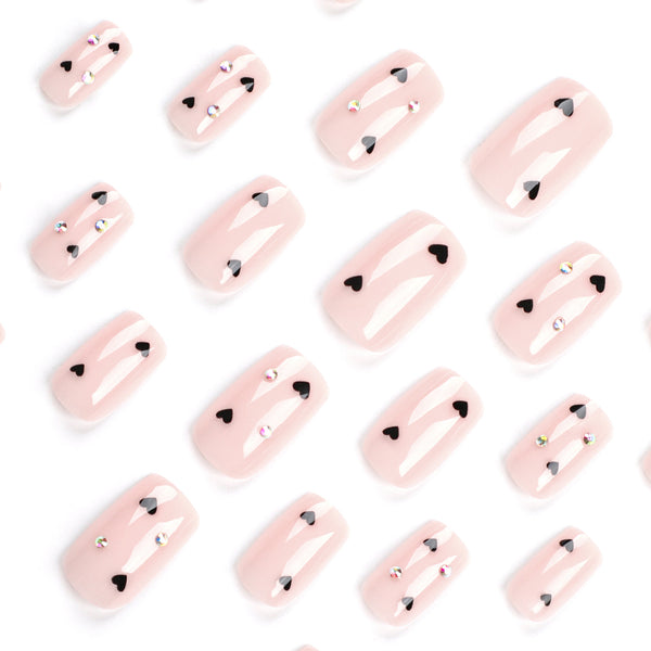 12 Sizes-24 Pcs Press On Nails JP3120