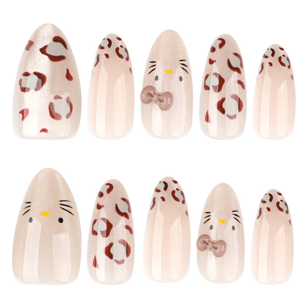 12 Sizes-24 Pcs Press On Nails JP4061