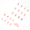 12 Sizes-24 Pcs Press On Nails JP1194