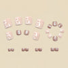 12 Sizes-24 Pcs Press On Nails Y1917