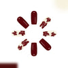 12 Sizes-24 Pcs Press On Nails C1178