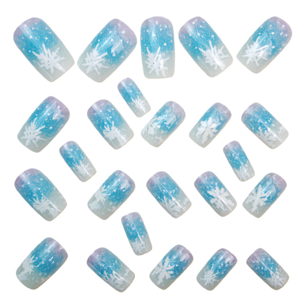 12 Sizes-24 Pcs Press On Nails Y1554