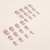 12 Sizes-24 Pcs Press On Nails W560