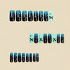 12 Sizes-24 Pcs Press On Nails Y433