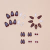 12 Sizes-24 PcsPress On Nails Z876