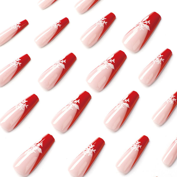 12 Sizes-24 Pcs Press On Nails JP1914