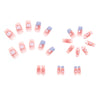 12 Sizes-24 Pcs Press On Nails R610