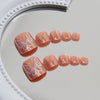 12 Sizes-24 Pcs Press On Nails F142