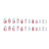 12 Sizes-24 Pcs Press On Nails Z1131