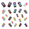 12 Sizes-24 Pcs Press On Nails Y571