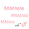 12 Sizes-24 Pcs Press On Nails JP4286