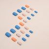 12 Sizes-24 Pcs Press On Nails W1124