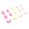 12 Sizes-24 Pcs Press On Nails W159
