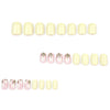 12 Sizes-24 Pcs Press On Nails JP3921